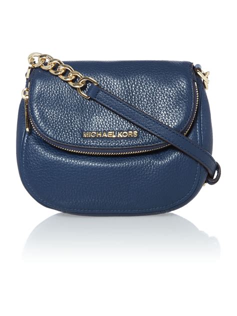 michael kors navy blue crossbody purse|Michael Kors navy crossbody bag.